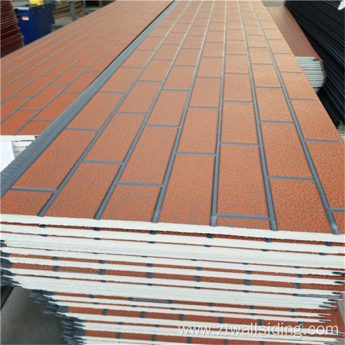 PU Metal Decoration and Warm Insulation Panel